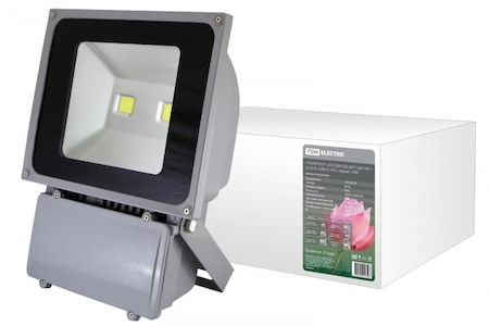 TDM ELECTRIC SQ0336-0006 Прожектор светодиодный СДО100-1 2x50 Вт, 6000 К, IP65,серый, TDM